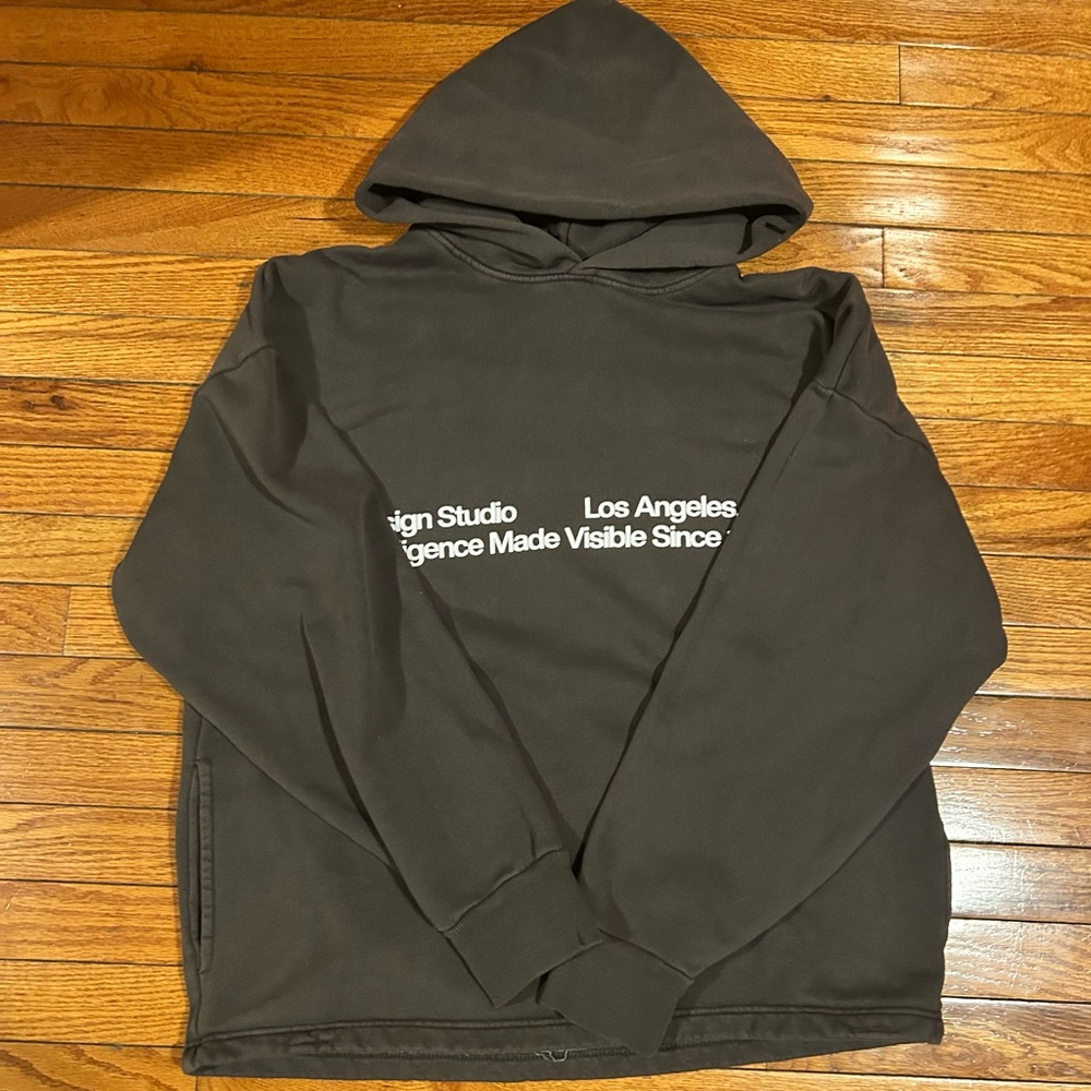 Pacsun Mens Design Studio Black Hoodie | Size Medium